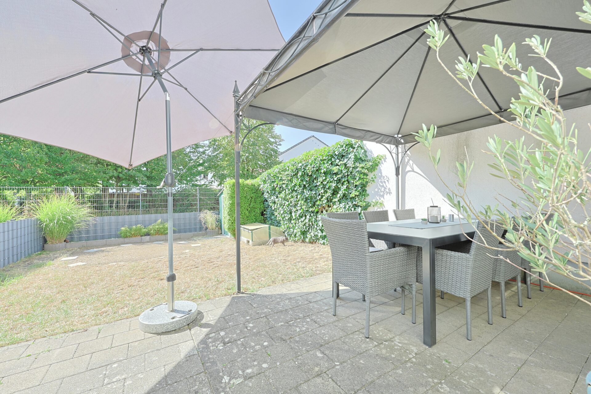 Terrasse-Garten